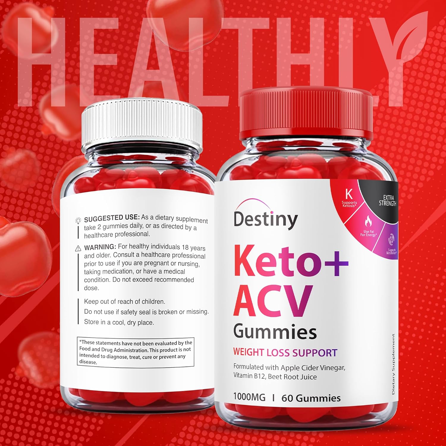 Destiny Keto ACV Gummies
