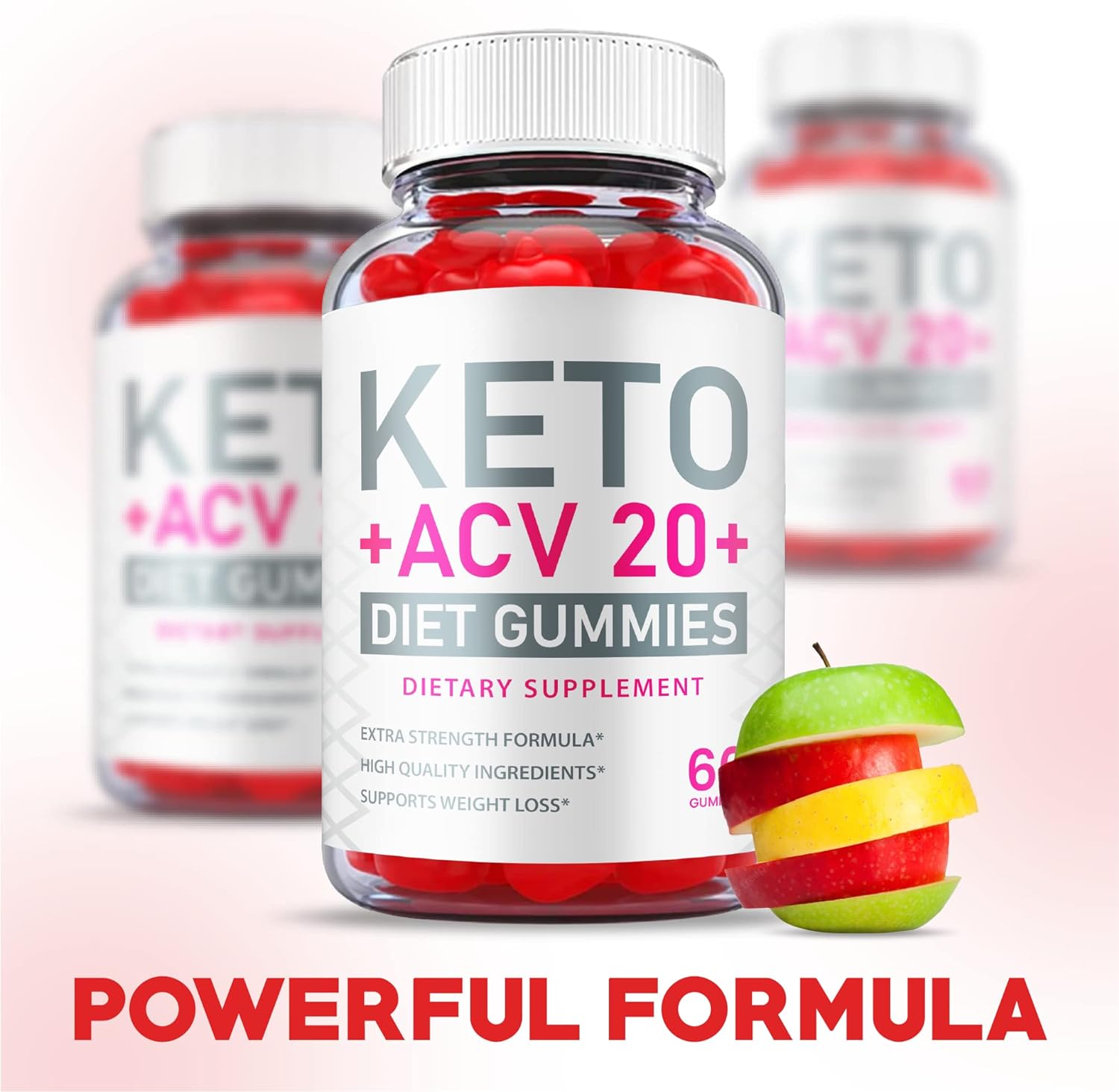 Keto ACV 20 Plus Diet Gummies