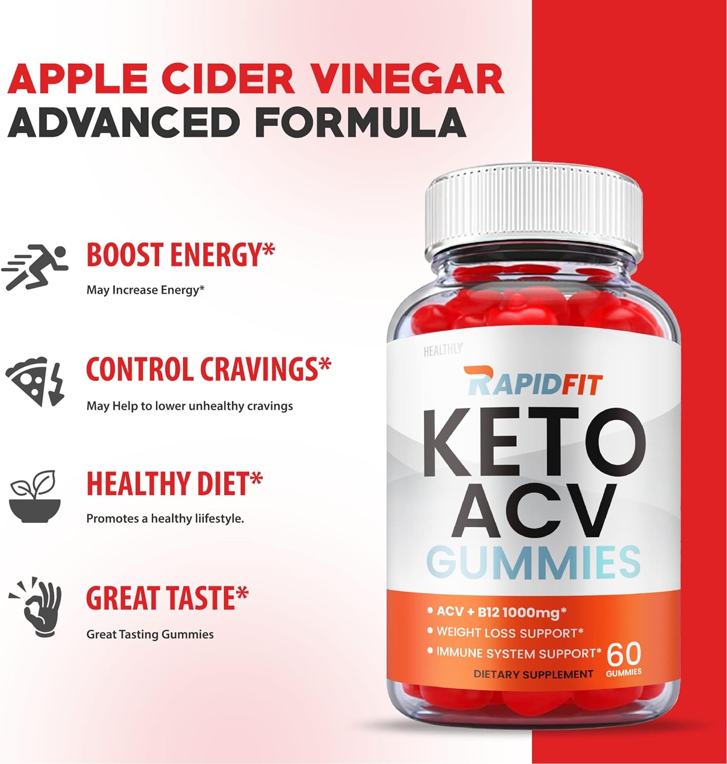 Rapid Fit Keto ACV Gummies