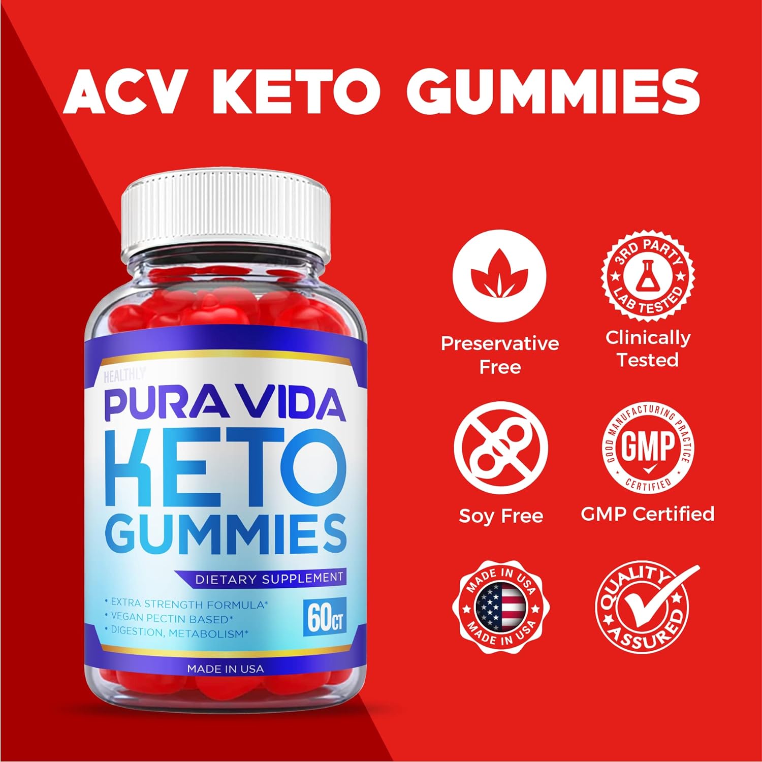 Pura Vida Keto Gummies