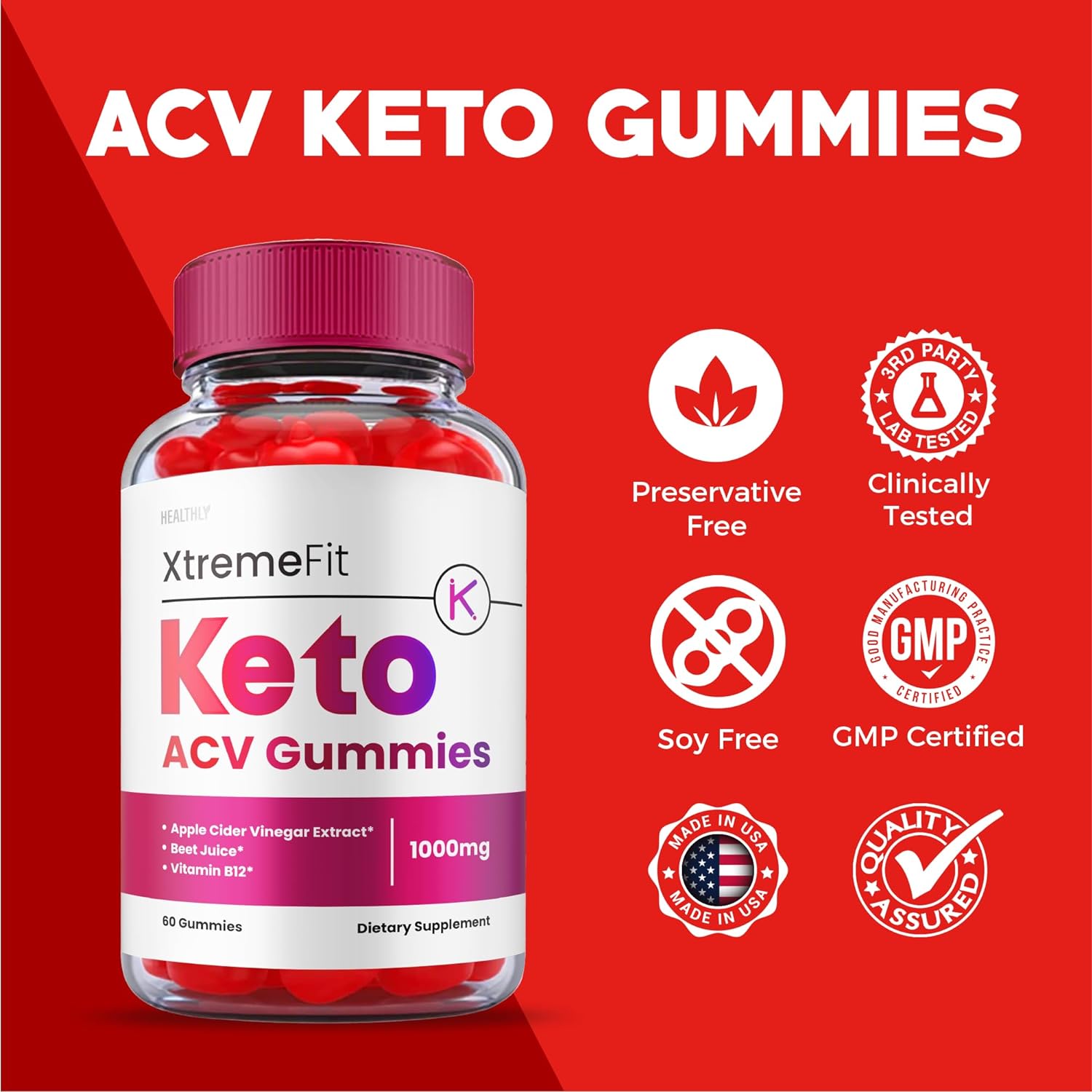 Xtreme Fit Keto ACV Gummies