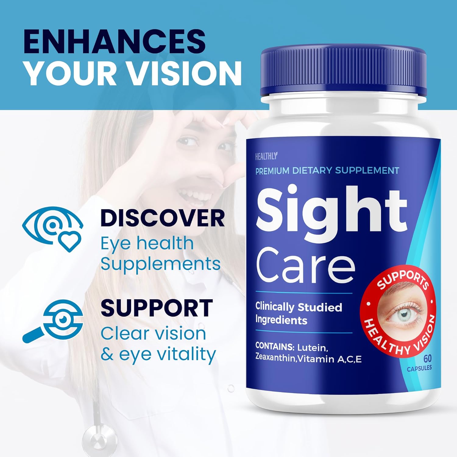 Sight Care 20/20 Vision Support Vitamins