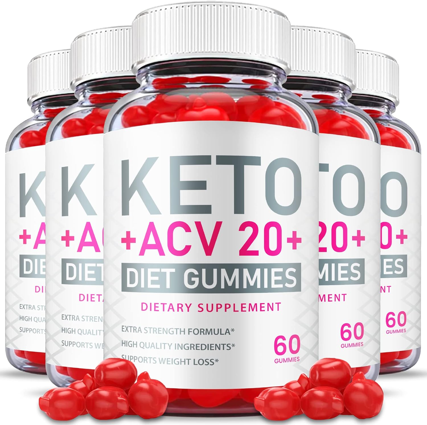 Keto ACV 20 Plus Diet Gummies