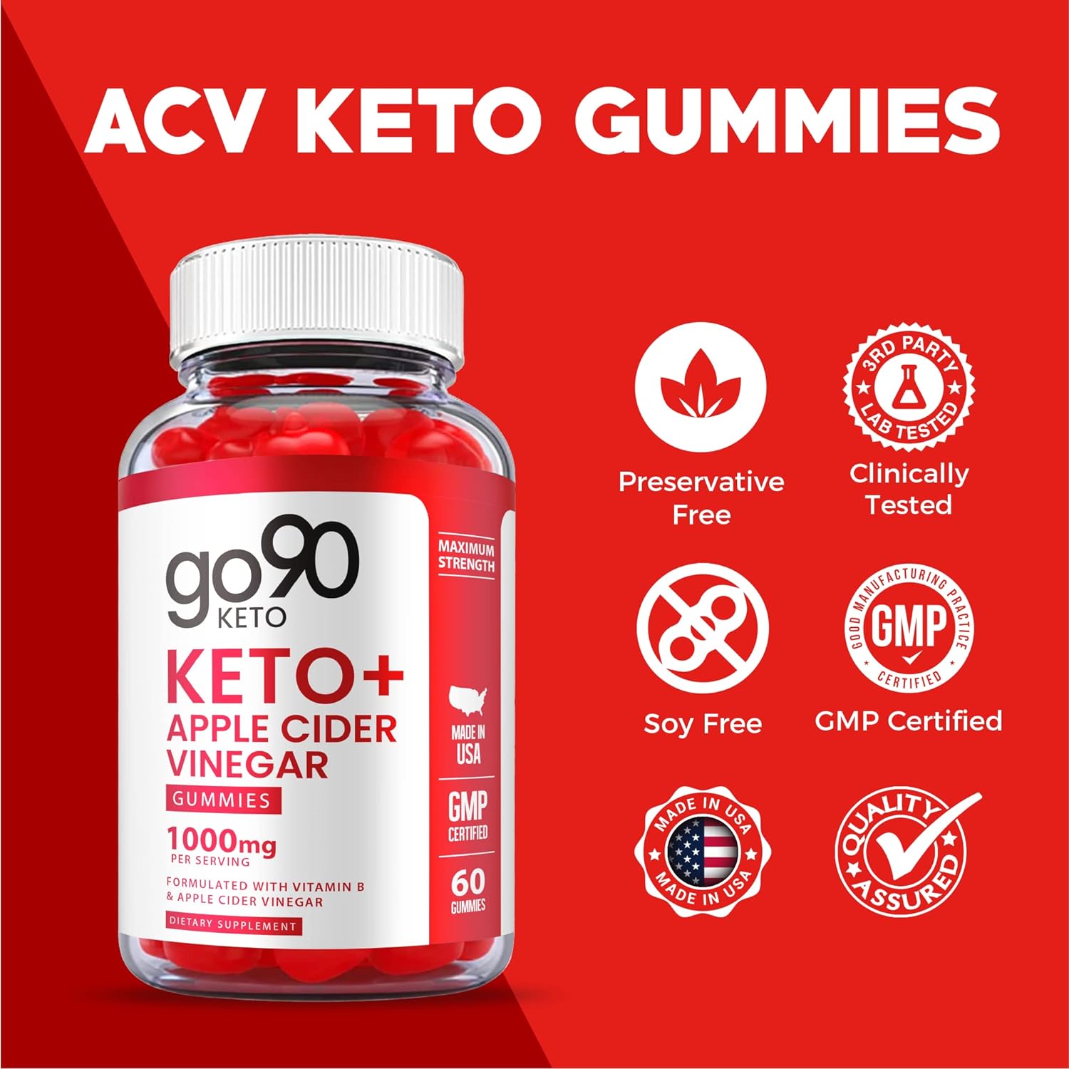 Go90 Keto ACV Gummies