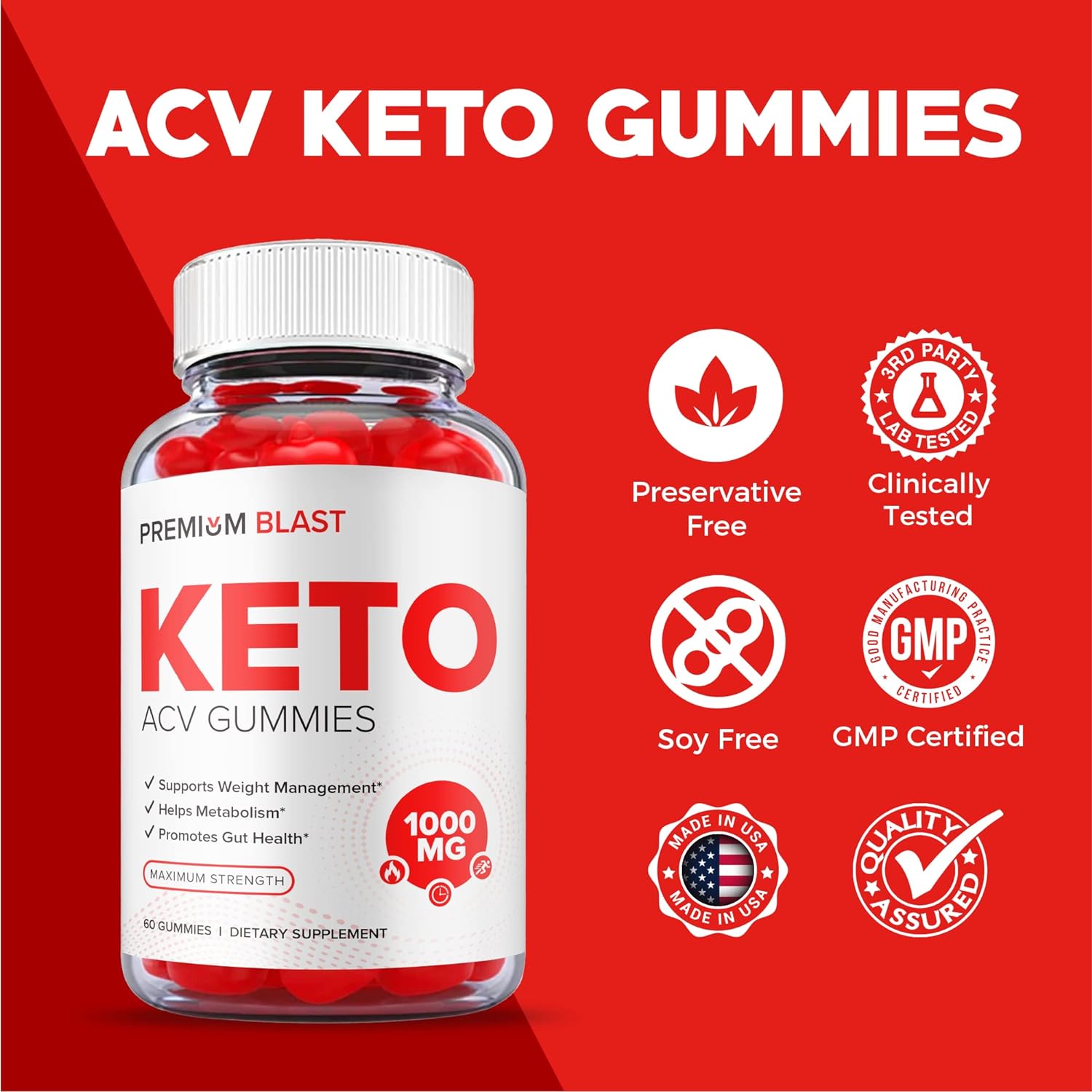 Premium Blast Keto ACV Gummies