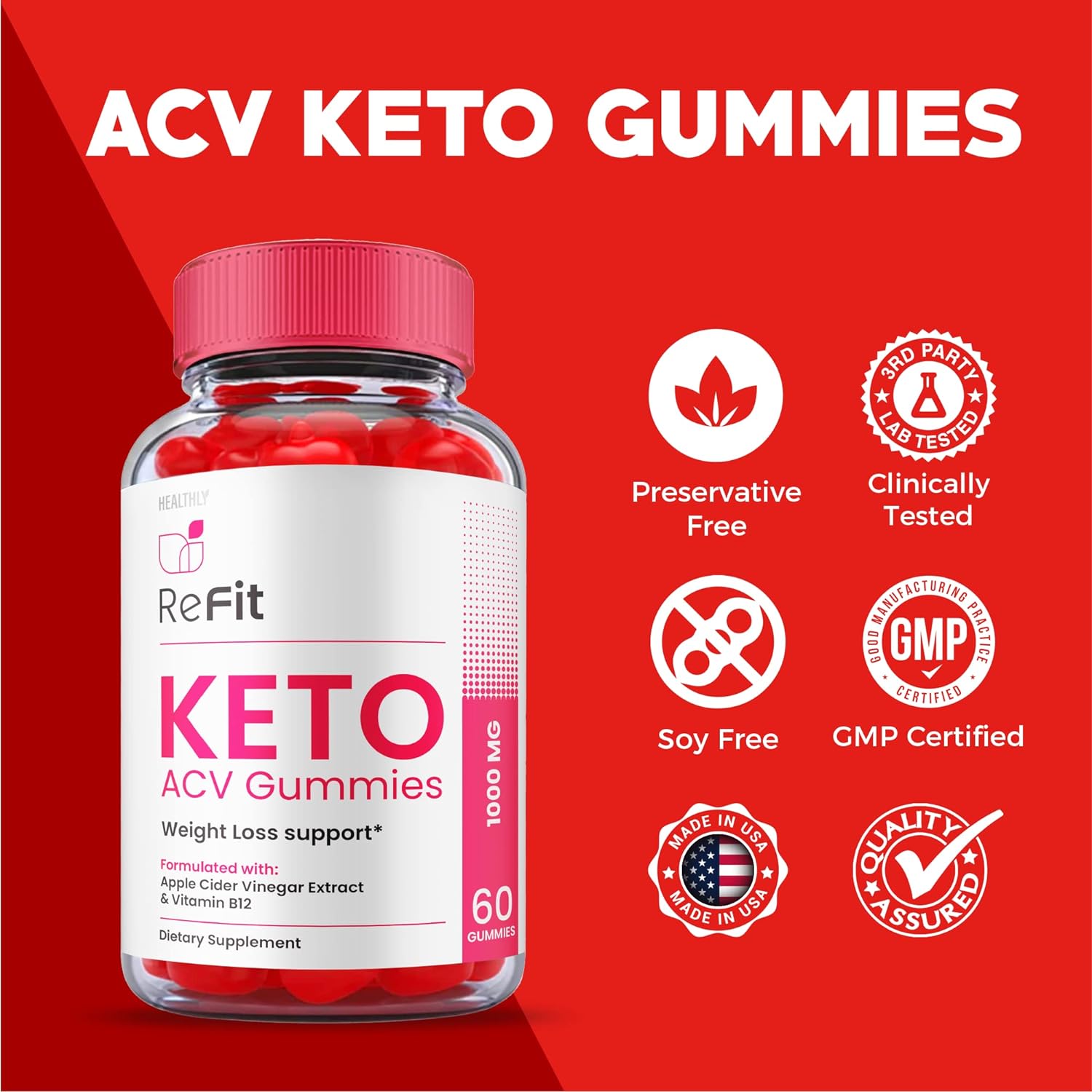 Refit Keto ACV Gummies