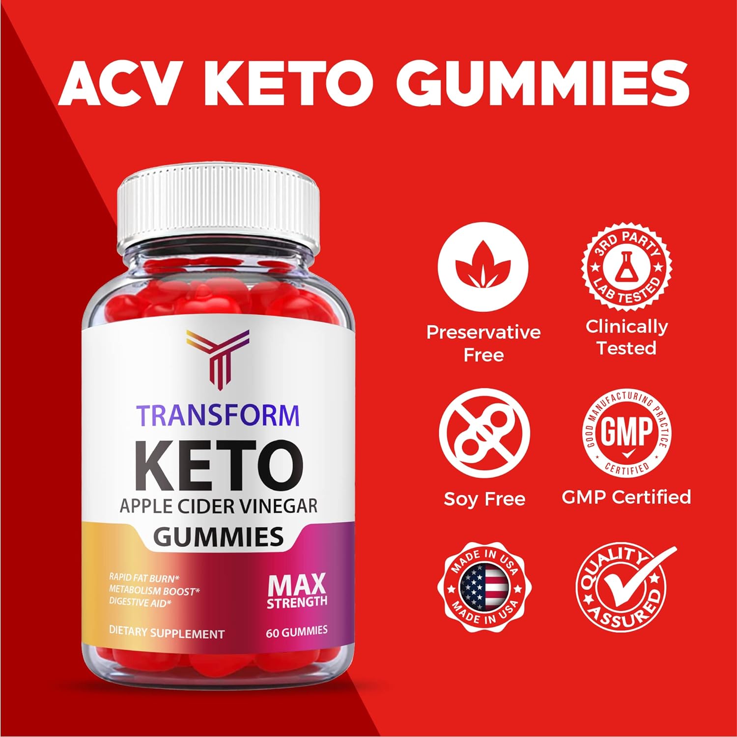 Transform Keto ACV Gummies