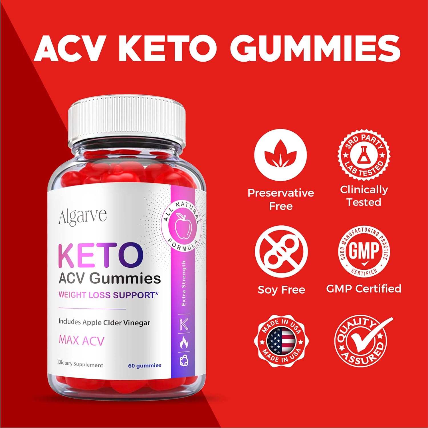 Algarve Keto ACV Gummies