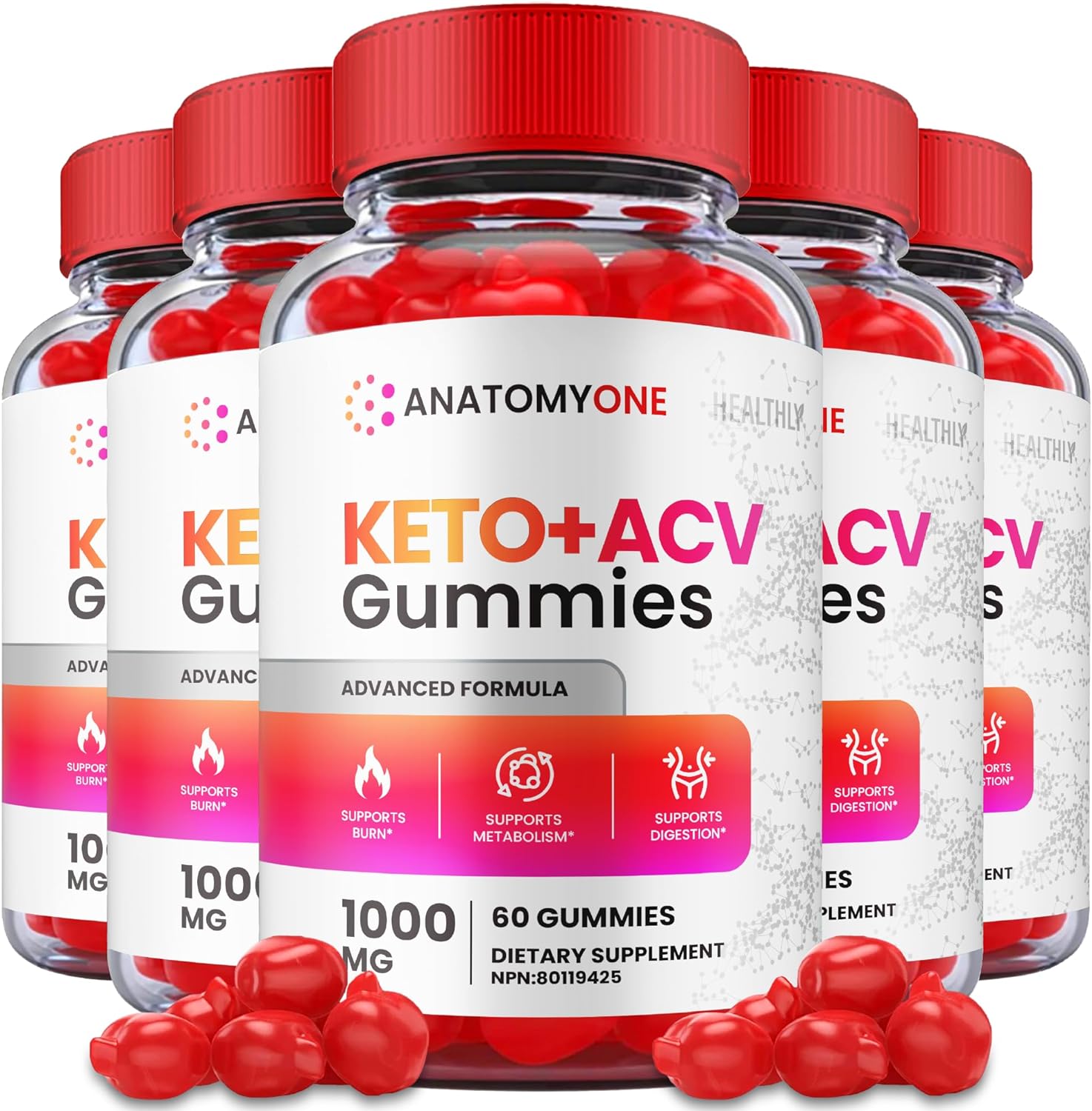 Anatomy One Keto ACV Gummies