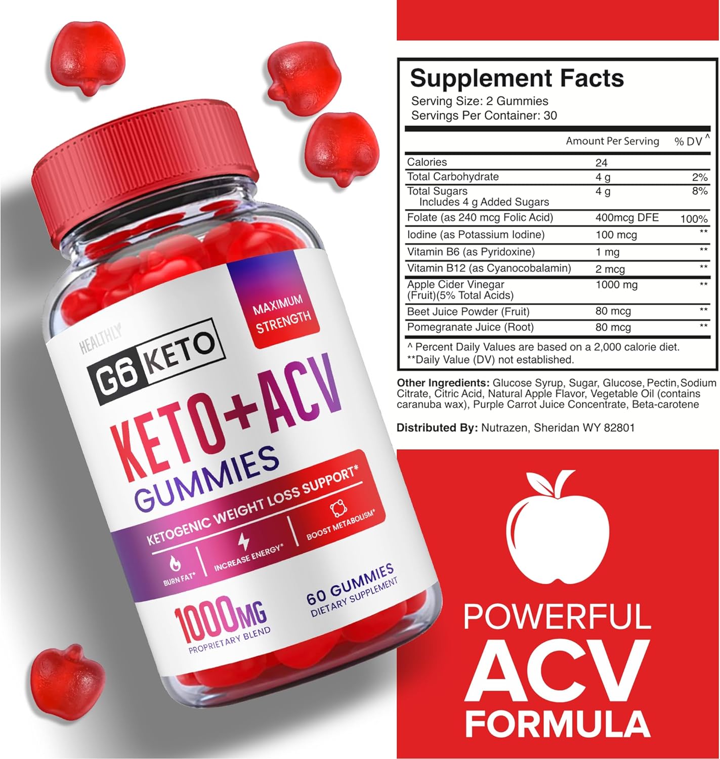 G6 Keto ACV Gummies