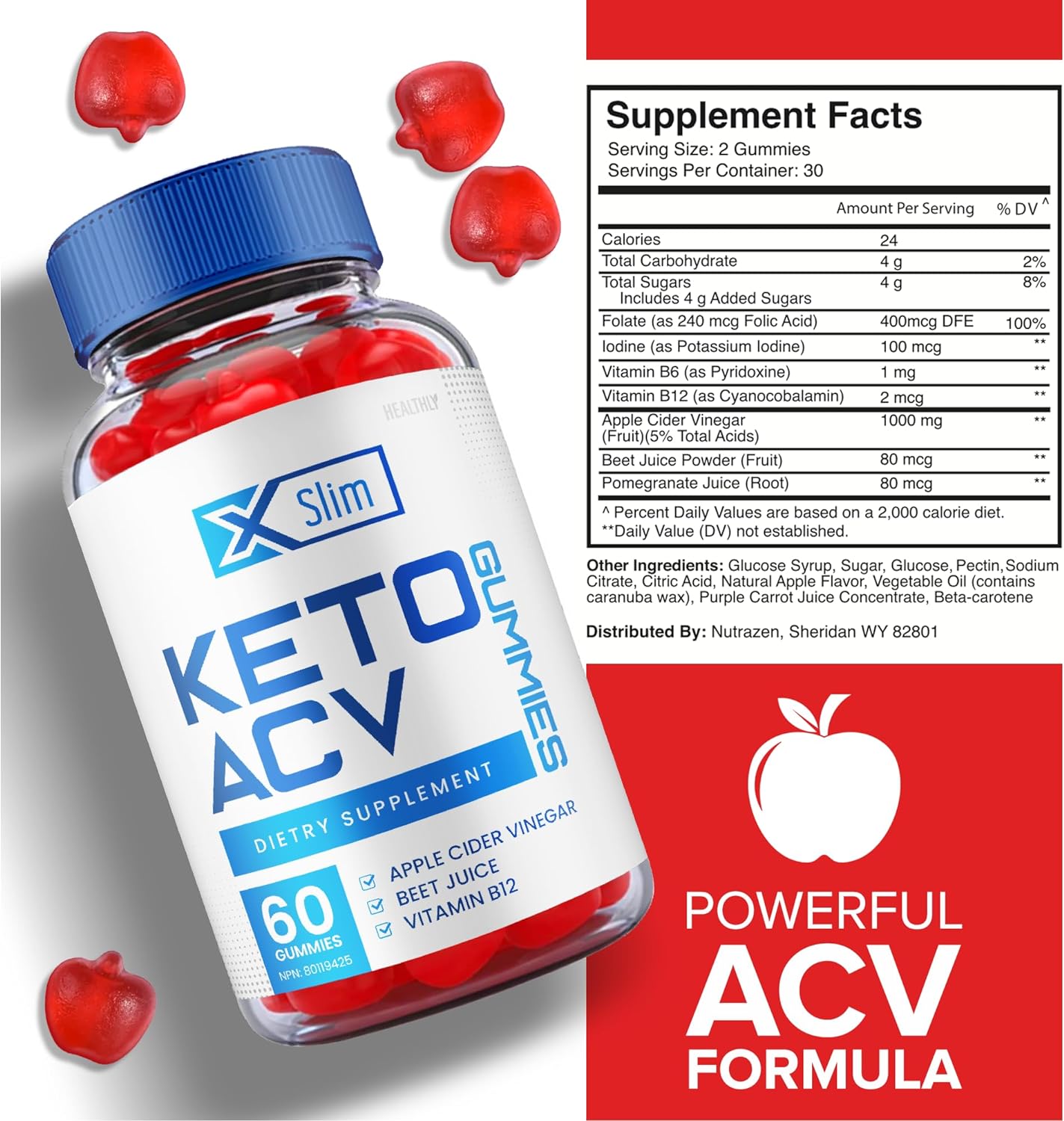 Xslim Keto ACV Gummies