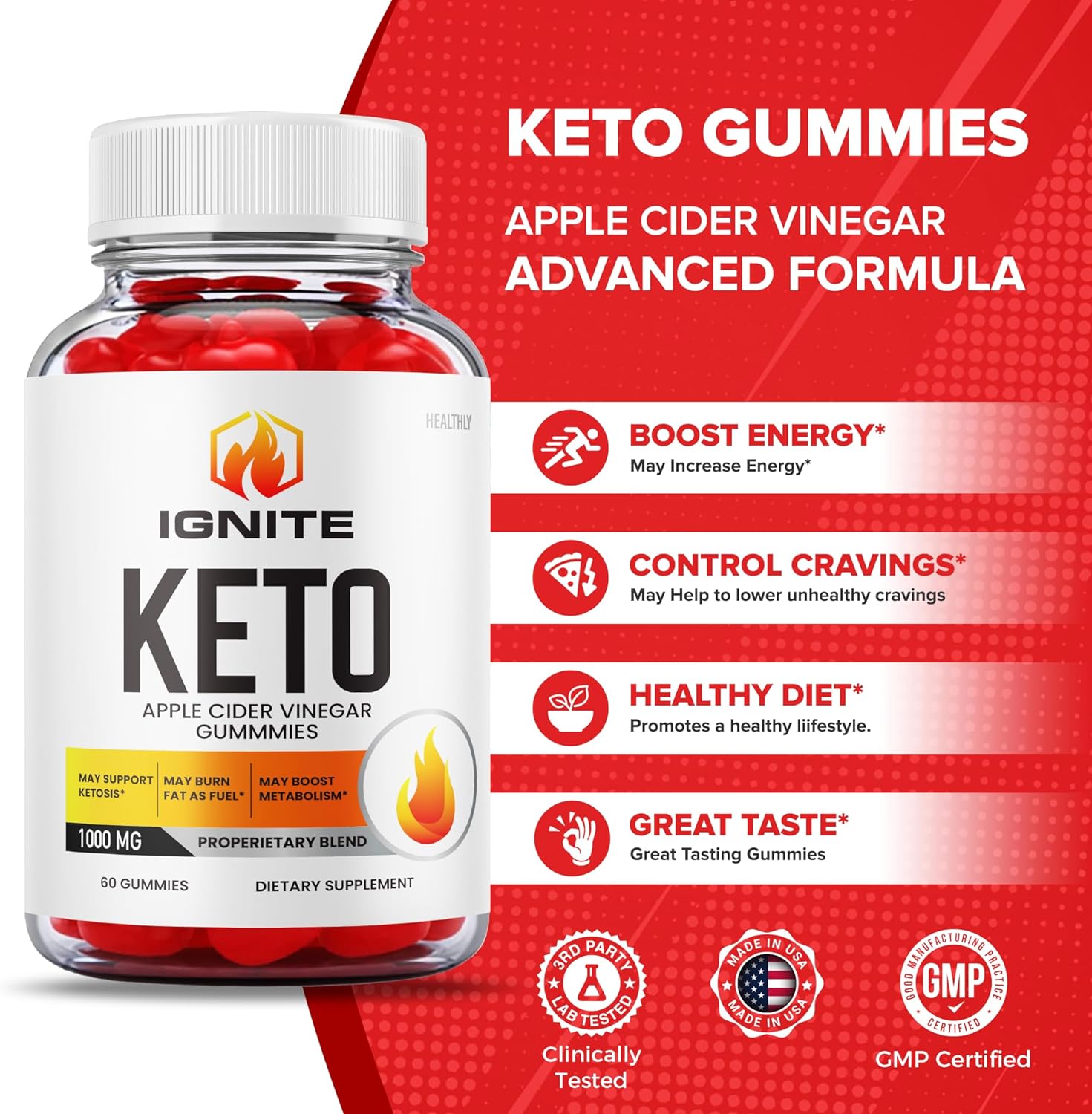 Ignite Keto ACV Gummies