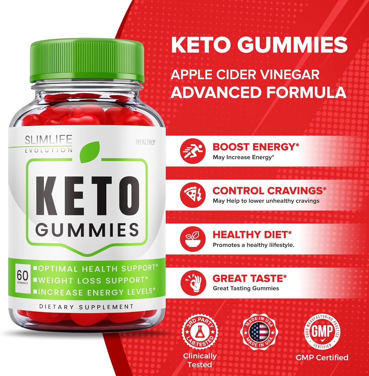 Slimlife Evolution Keto ACV Gummies