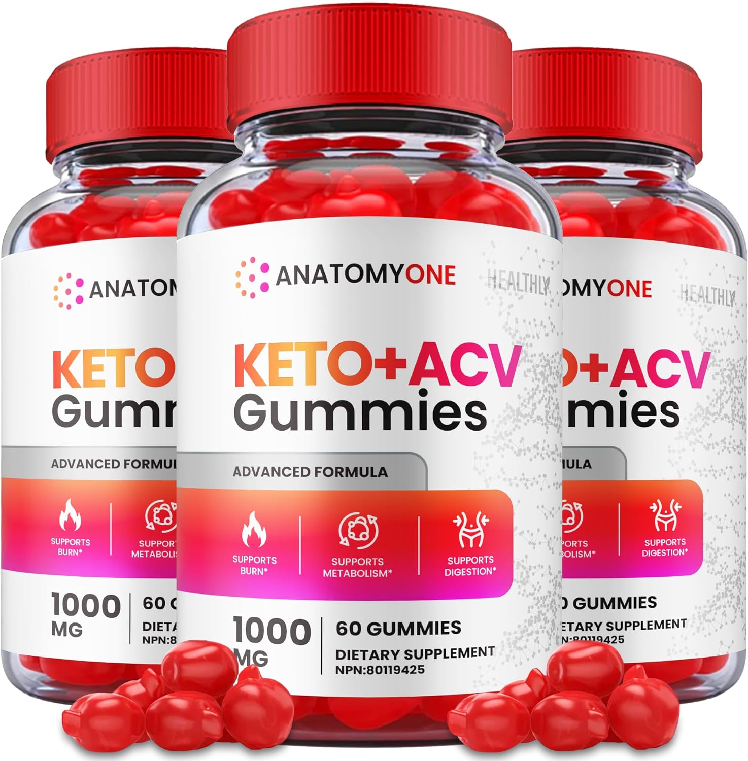 Anatomy One Keto ACV Gummies