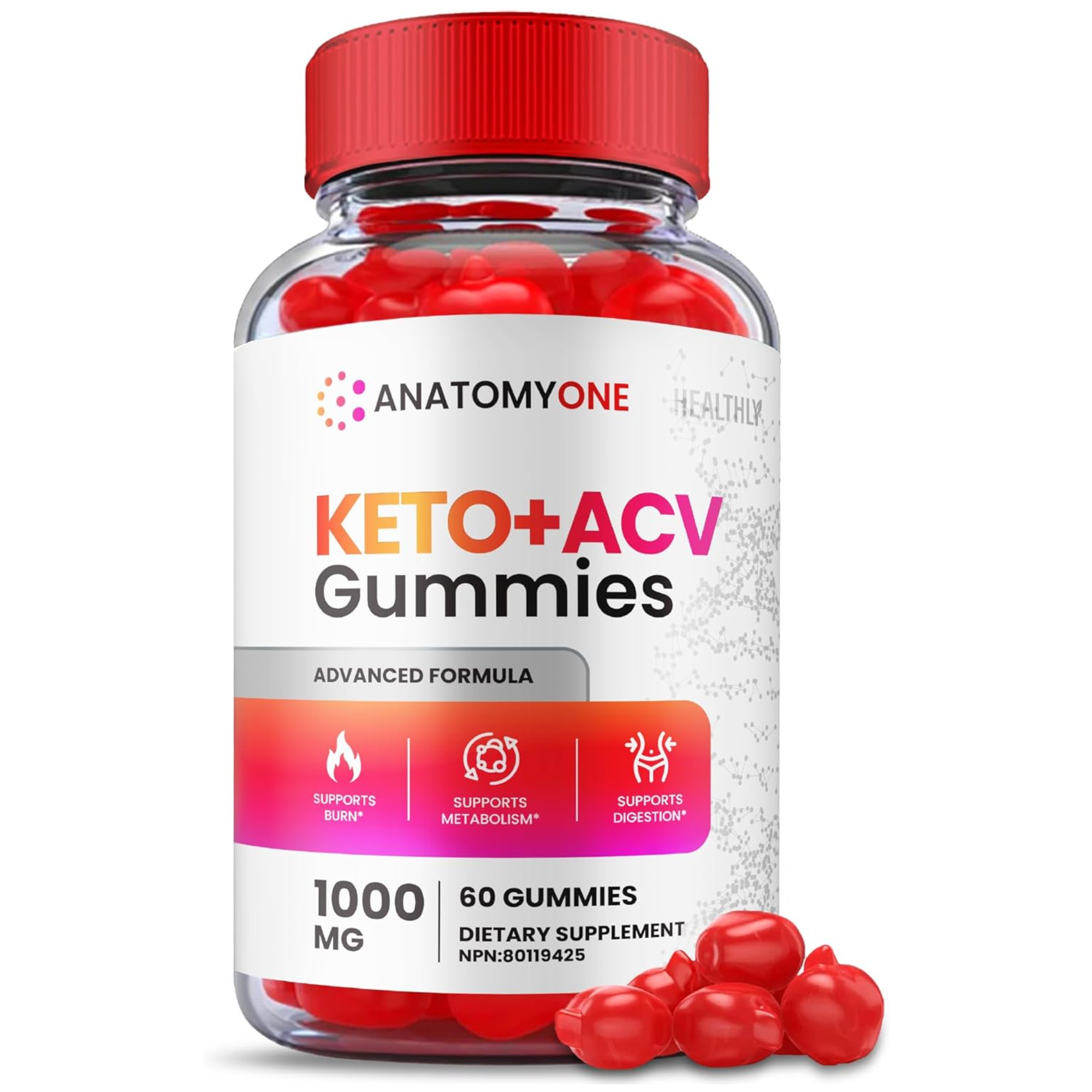 Anatomy One Keto ACV Gummies