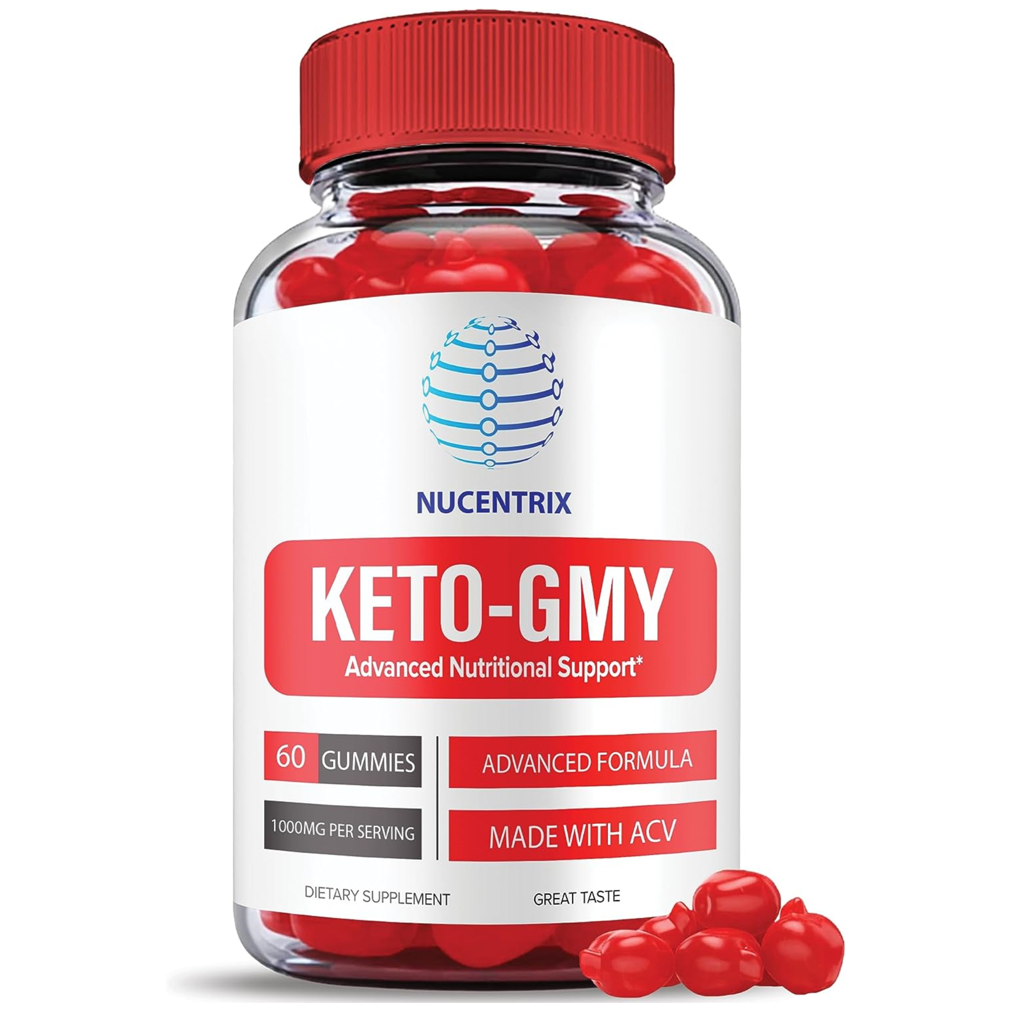 Nucentix Keto GMY ACV Gummies